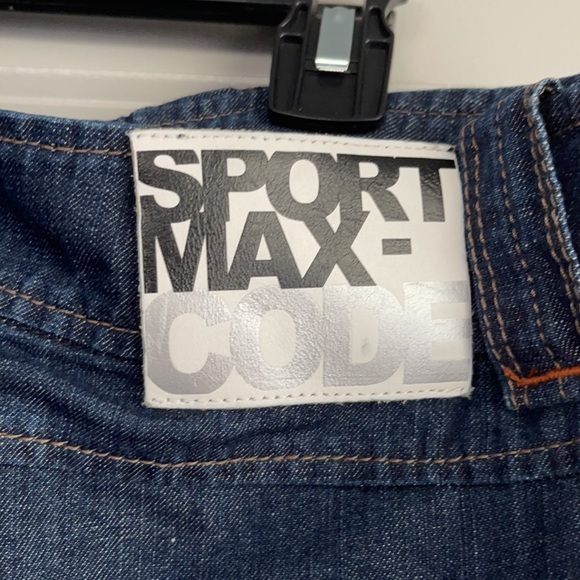 Max Mara SportMax denim Capri/shorts - Picture 4 of 5